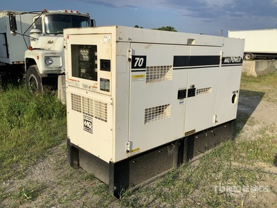 Multiquip DCA-70SS1U4F 56 kW Skid-Mounted Stand-By Generator Set