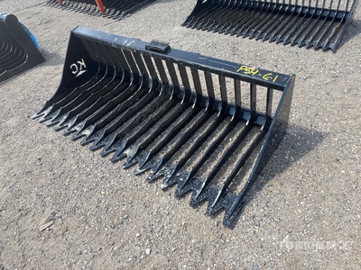 2025 Kit Containers QT-SB-H76-V3 75 in Skeleton Skid Steer Bucket (Unused)