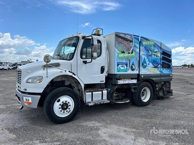 2016 Elgin 4MH10828 on 2017 Freightliner M2 106 Sweeper Truck