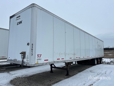 2008 Wabash 53 ft Tri/A Przyczepa furgon