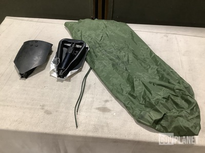 (3) Clothing Bags, (3) Duffel Bags, (3) Entrenching Tools & Assorted Items