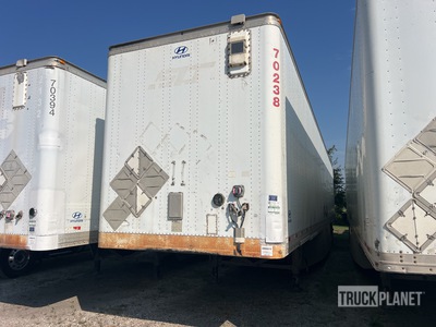 2008 Hyundai V12530152-AJS 53 ft x 102 in T/A Van Trailer