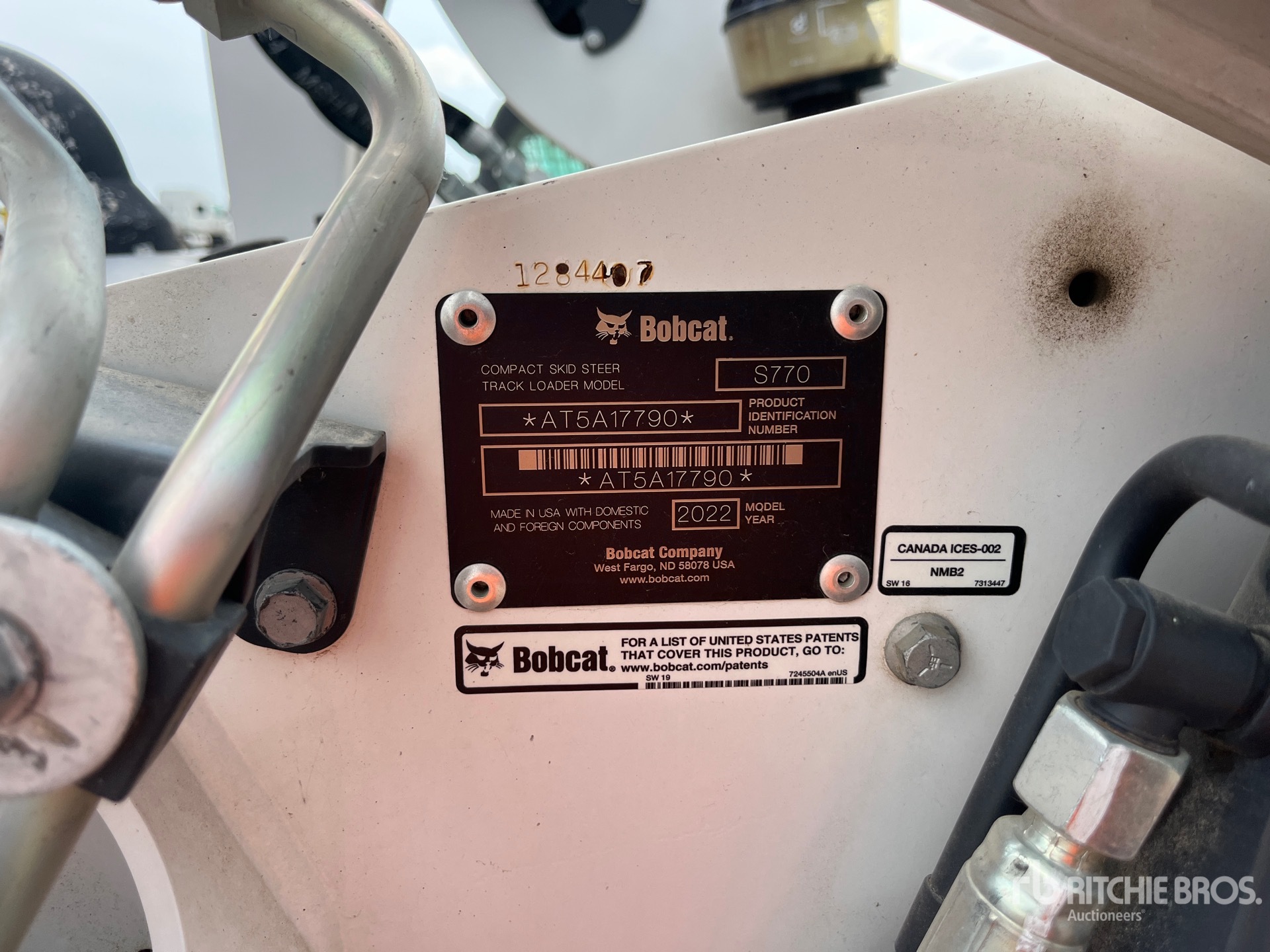 2022 Bobcat S770 Skid Steer Loader