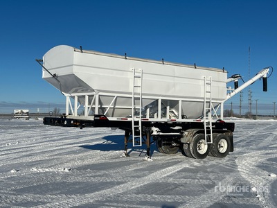 Haul-All 25 ft 800 bu 2 Hopper Seed Tender