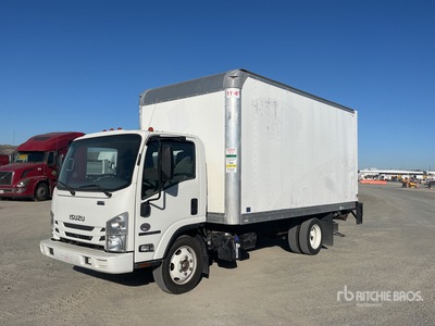 2021 Isuzu NPR 4x2 Van Truck