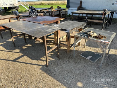 Quantity of (4) Work Tables