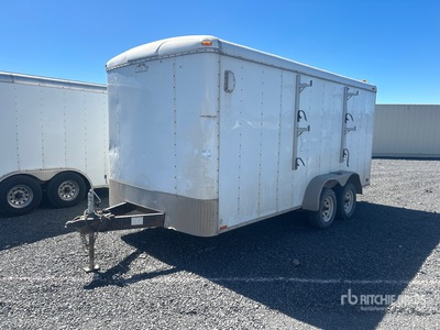 2009 Cargo Mate TA2 16 ft T/A Enclosed Trailer