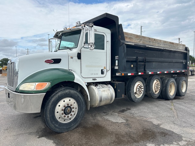 2008 Peterbilt 340 10x4 Quad/A Dump Truck