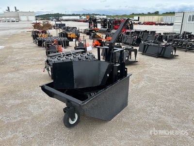 Quantity of (9) 2025 Kit Containers M-SS-DB Mini Skid Steer Attachments Divers  (Unused)
