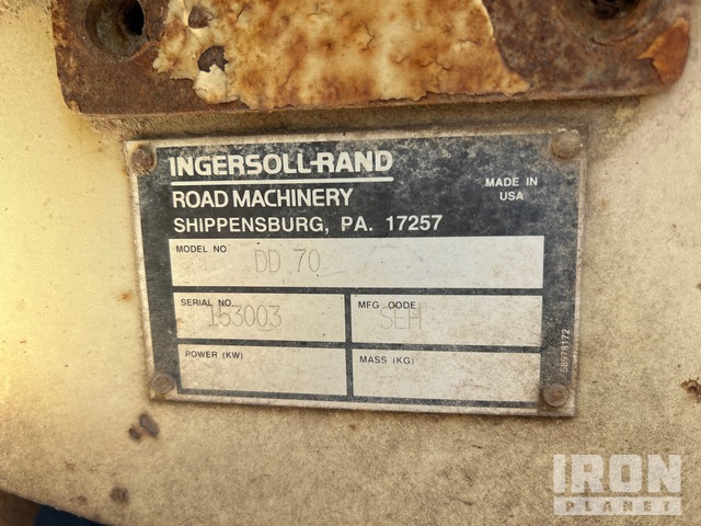 COMPACTADOR 1998 INGERSOLL RAND DD70