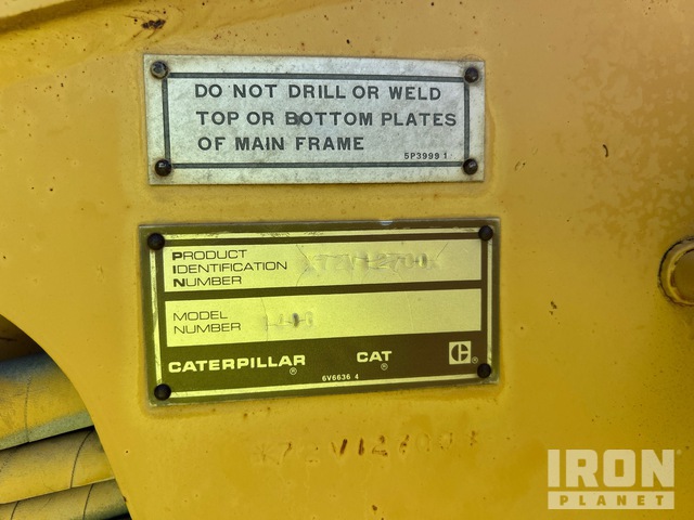 MOTOCONFORMADORA CATERPILLAR 140G 1990