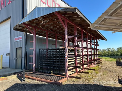 180 In x 416 In Skid Mounted Storage Rack