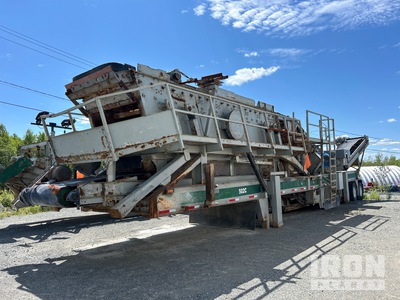 2007 CEC 510 Portable Cone Crushing Plant /w Power Control Van & Lunch Trailer