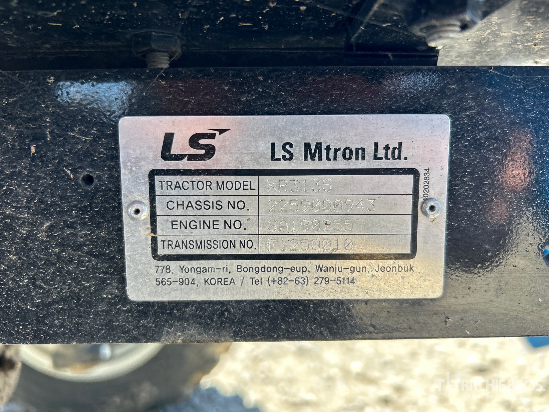 2019 LS Mtron XR3135 Tracteur agricole utilitaire