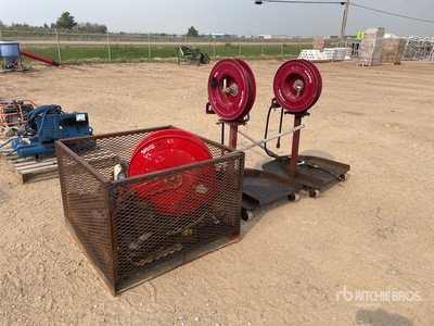 Quantity of (3) Reelcraft Hose Reel Divers