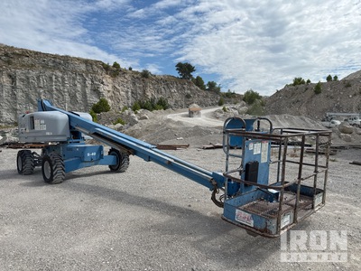 1998 Genie S40 4WD Gasoline Telescopic Boom Lift (Inoperable)