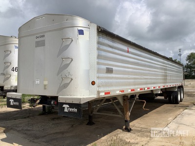 2009 Travis T102 39 ft T/A Aluminum Frameless Tipping Trailer