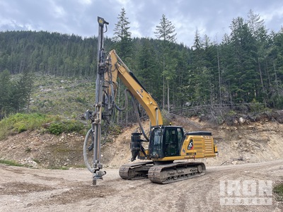 2021 John Henry JH20/323 on 2021 Cat 323 Crawler Mounted Blasthole Drill
