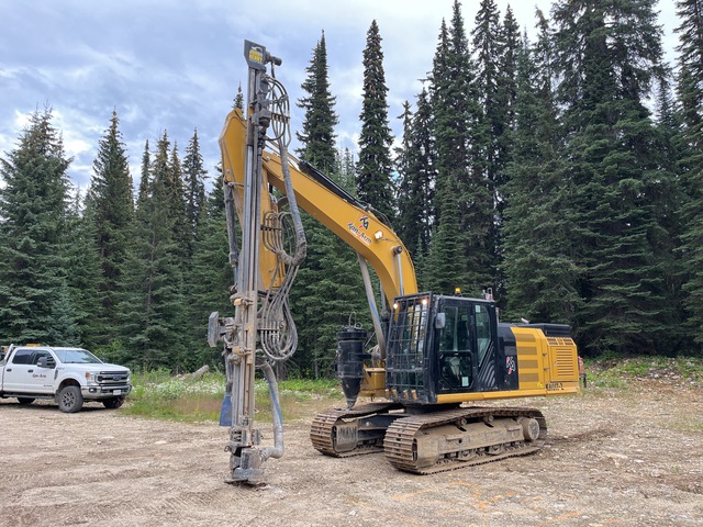 2022 John Henry on 2018 Cat 316FL Crawler Mounted Blasthole Drill 2022 John Henry on 2018 Cat 316FL Crawler Mounted Blasthole Drill
