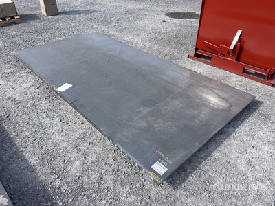 2025 Kit Containers Steel 5 ft 1 in x 10 ft (1 in Thick) Placche in metallo