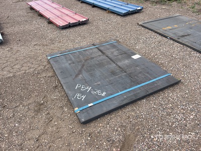 2025 Kit Containers Steel 5 ft x 5 ft 9 in (1 in Thick) Steel Plates