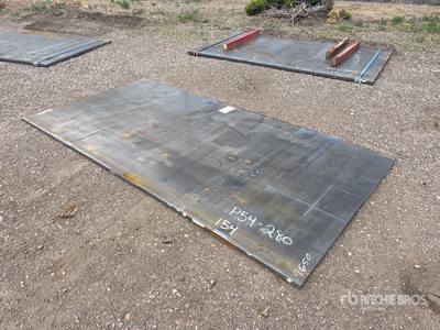2025 Kit Containers Steel 5 ft x 10 ft (1 in Thick) Steel Plates
