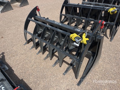All-Star 72 In Root Skid Steer Grapple