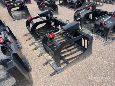 All-Star 72 in Rock Skid Steer Grapple