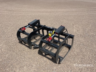 All-Star 60 in Root Skid Steer Grapple