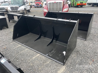 2025 Kit Containers QT-BFB-102 102 in Snow Skid Steer Bucket (Unused)