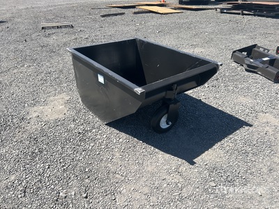 2025 Kit Containers M-SS-DB Mini Skid Steer hopper (Unused)