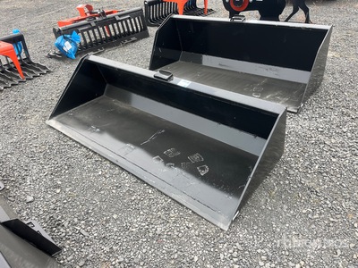 2025 Kit Containers QT-DB-S90 90 in General Purpose Skid Steer Bucket (Unused)