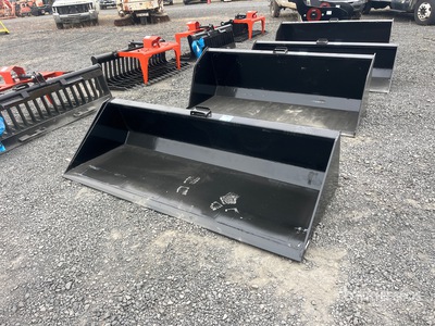 2025 Kit Containers QT-DB-S90 90 in General Purpose Skid Steer Bucket (Unused)