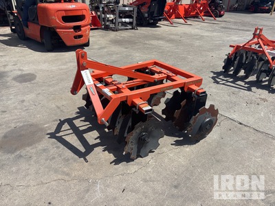 Land Pride DH1048 4 ft 3-Point Hitch Disc Harrow (Unused)