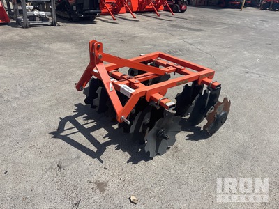 Land Pride DH1048 4 ft 3-Point Hitch Disc Harrow (Unused)
