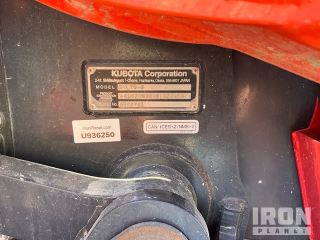 MINI CARGADOR SOBRE ORUGAS 2024 KUBOTA SVL753