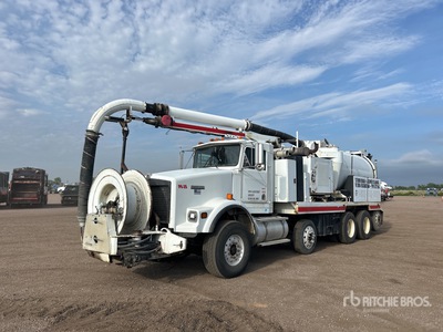 1999 Kenworth T800 10x4 Camion limpiador de alcantarilla
