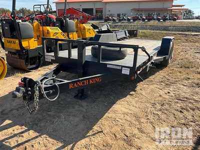 Ranch King TILT2261090ED 9980 lb 21 ft T/A Tilt Deck Trailer