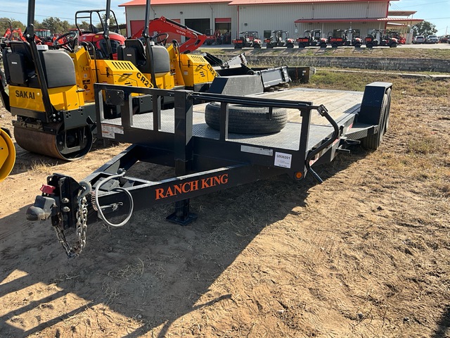 2022 AmeriTrail Ranch King TILT2261090ED 9980 lb 21 ft T/A Tilt Deck Trailer
