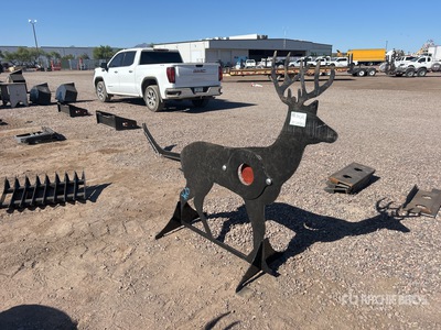 2025 Kit Containers AR500ATDEER Shooting Target (Unused)