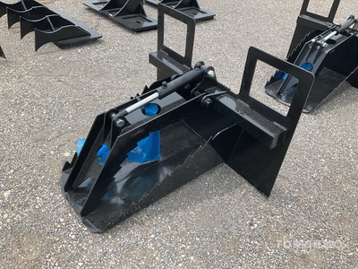 2025 Kit Containers QT-SG 24 in Tree Spade Skid Steer Grapple Bucket (Unused)