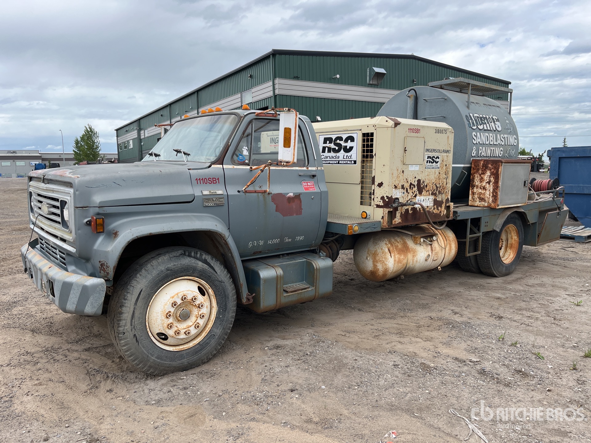 1979 GMC 7000 4x2 Sandblast Truck