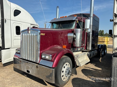 2017 Kenworth W900 6x4 Cabeza Tractora Cabina Dormitorio