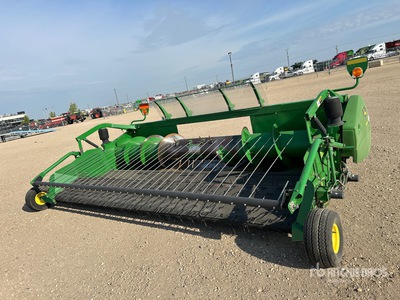 2012 John Deere 615P 15 ft maaikop aanhanger