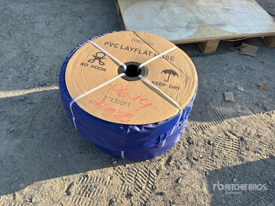 Quantity of (4) 2024 Powertek 2"-300FT Mangueras (Unused)