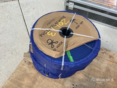 Quantity of (4) 2024 Powertek 2 in  300 ft Mangueras (Unused)