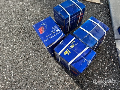 Quantity of (4) 2024 Powertek 20T lifter 20 ton Air Bottle Jack (Unused)