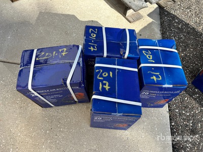 2024 Powertek 20T lifter Qty(4) 20 Ton Air Bottle Jack (Unused)