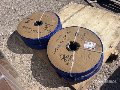 Quantity of (4) 2024 Powertek 2"-300FT Water Hose (Unused)