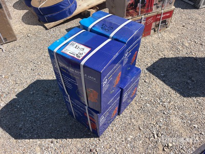Quantity of (4) 2024 Powertek 20T lifter 20 Ton Air Bottle Podnośnik (Unused)